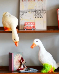Duck Looking Down Lamp