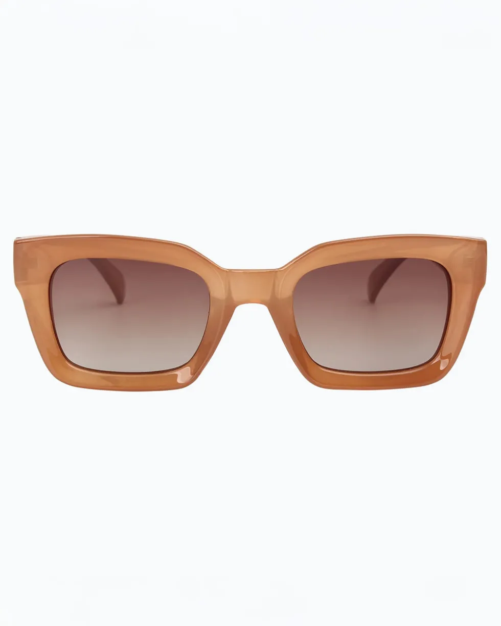 Eclipse Classic Polarized Square Sunglasses - Sand