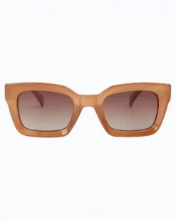 Eclipse Classic Polarized Square Sunglasses - Sand