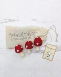 Eco Fabric Fresheners - Red Mushroom