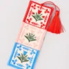 Embroidered Bookmark - Folk Floral