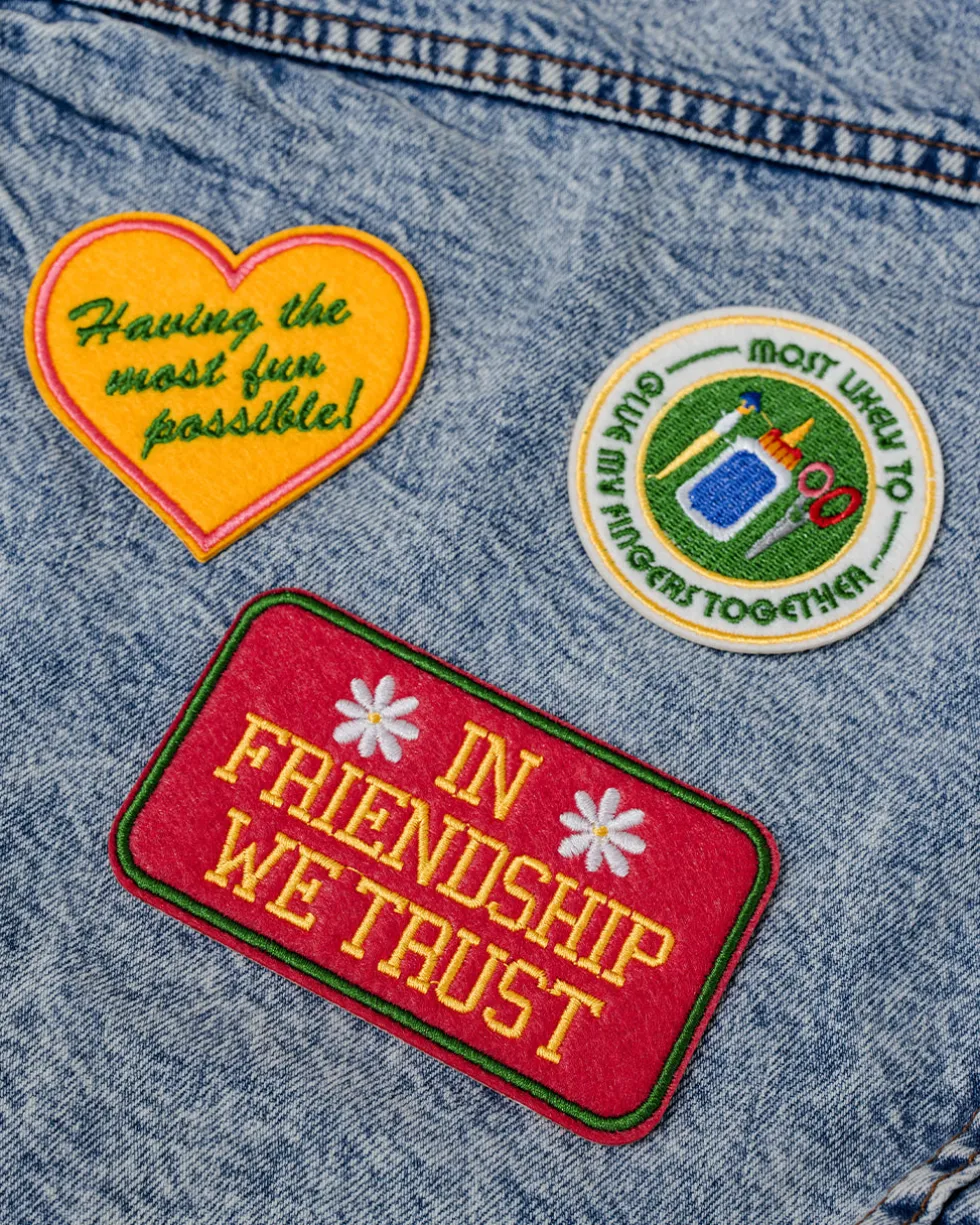 Embroidered Sticker Patches