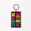 Enamel Keychain - Book Person