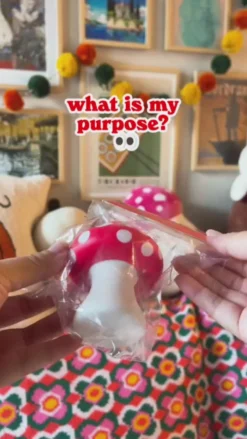 Feel Better De-Stress Ball - Mushroom