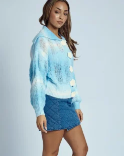 Felicity Floral Knit Cardigan