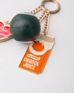 Fidget Keychain - Orange Juice