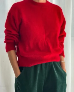 Finn Mohair Sweater - Red