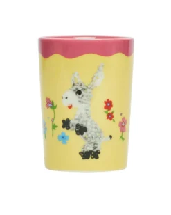 Fishs Eddy x Susan Alexandra Donnie the Donkey Cup