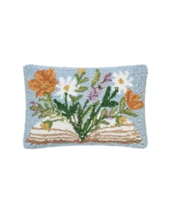 Flower Book Hook Pillow