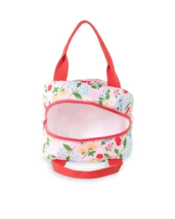 Flowers and Fruit Lunch Tote
