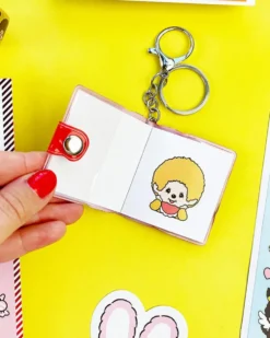 Friends Forever Monchhichi Mini Stickerbook Keychain