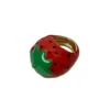 Fruit Basket Ring - Red Strawberry