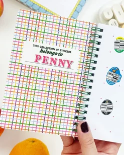 Fruit Sticker Journal Book