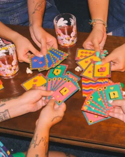 Game Night! Double Deck Playing Cards - Colorful