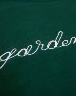 Garden Enthusiast Chainstitch Sweatshirt - Dark Green