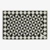 Gatsby Bath Mat - Black