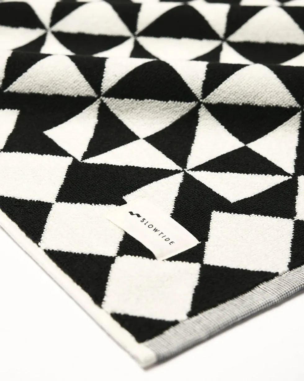 Gatsby Bath Mat - Black