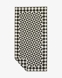 Gatsby Bath Towel - Black