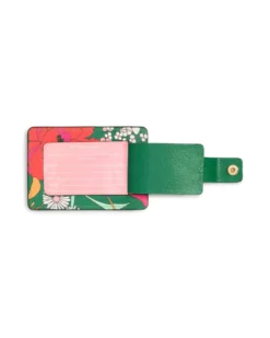 Getaway Luggage Tag - Emerald Super Bloom
