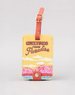 Getaway Luggage Tag - Greetings from Paradise