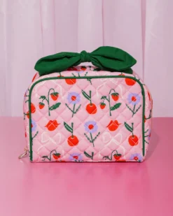 Getaway Toiletry Bag - Cherry Lips