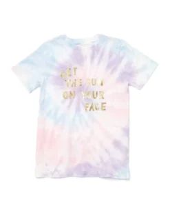 Get the Sun on Your Face Tie-Dye Tee
