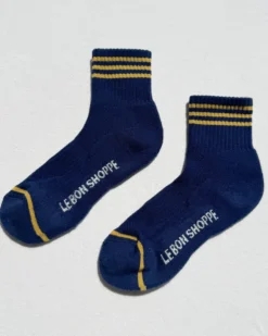 Girlfriend Socks - Navy