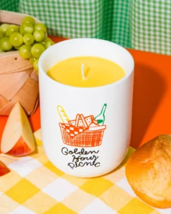 Golden Hour Picnic Candle