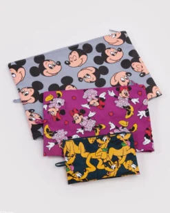 Go Pouch Set - Mickey, Minnie & Pluto