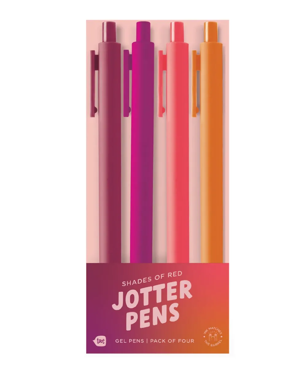 Gradient Red Jotter Set