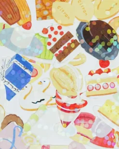 Hako Stickers - Sweet Western Confectionary