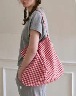 Happy Carry Bag - Red Gingham