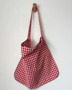 Happy Carry Bag - Red Gingham