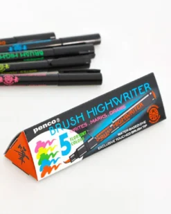 Highlighter Brush Pen Set