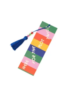 Hold It Right There! Bookmark - Here For The Plot Twist