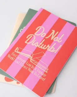 Hold That Thought Notebook Set - Pastries and Books