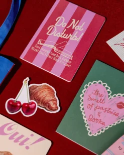 Hold That Thought Notebook Set - Pastries and Books
