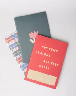 Hold That Thought Notebook Set - Serious Business Only