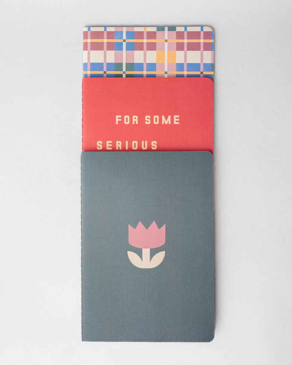 Hold That Thought Notebook Set - Serious Business Only
