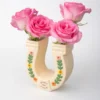 Horseshoe Ceramic Vase