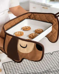 Hot Dog Double Oven Mitts