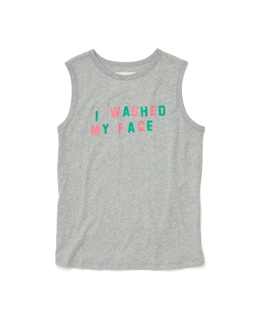 I Washed My Face Muscle Tank