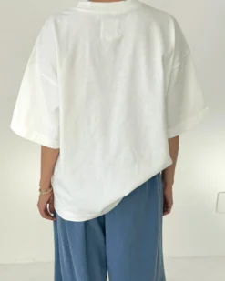 Jayden Tee - White Cotton
