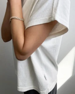 Jeanne Tee - White Cotton