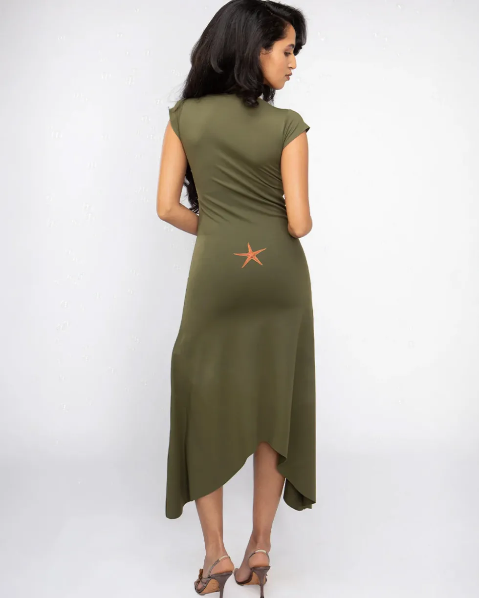 Jia Dress - Seaweed