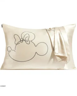 Kitsch x Mickey and Minnie Satin Pillowcase - Mrs. Mouse