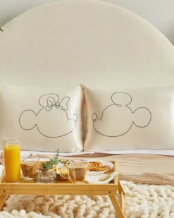 Kitsch x Mickey and Minnie Satin Pillowcase - Mr. Mouse
