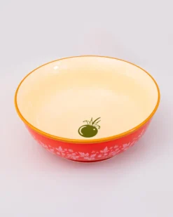 Large Ceramic Serving Bowl - Garden