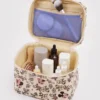 Large Cosmetic Case - Storybook Floral