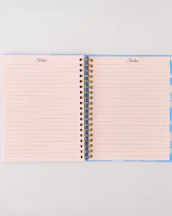Large 17-Month Academic Planner - White Floral